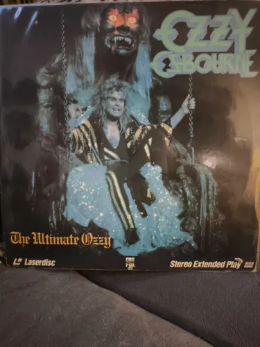 Laserdisc Ozzy Osbourne - The Ultimate Sin Tour