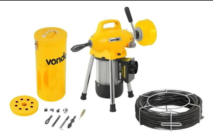 Máquina de desentupir Desentupidora Vonder