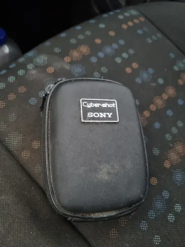 Bolsa de couro da cibershot