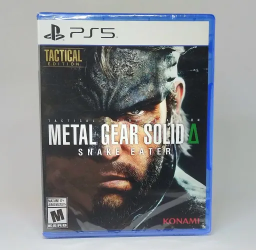 Lançamento Metal Gear Solid Snake Eater PS5 Lacrado