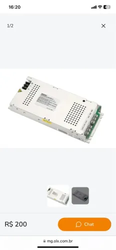 Fonte Chaveada Energia 4.2v 250w 60a Megmeet Painel Led Letreiros Led