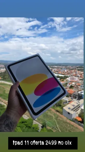 Ipad 11 silver a pronta entrega 