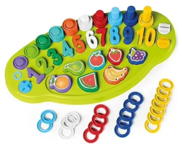 Brinquedo Educacional - Números e Frutas