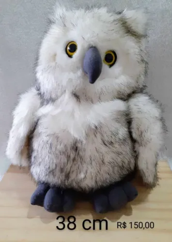 Harry Potter, Coruja Edwiges Pelúcia Antiga 