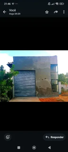 Galpão na pista entre São Francisco e Guaxindiba.