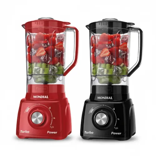 Liquidificador Mondial Turbo L-99 550w 2,2l 220v Vermelho