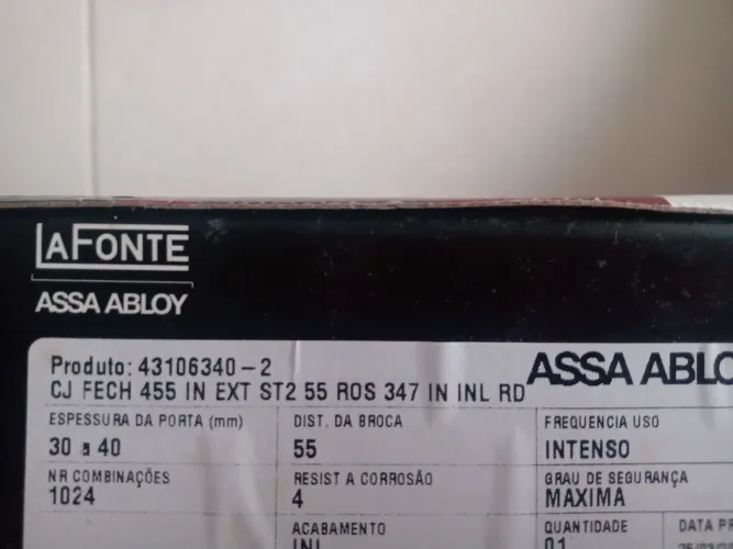 Fechadura La Fonte ASSA ABLOY