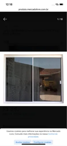 Janelas de vidro com oferta 