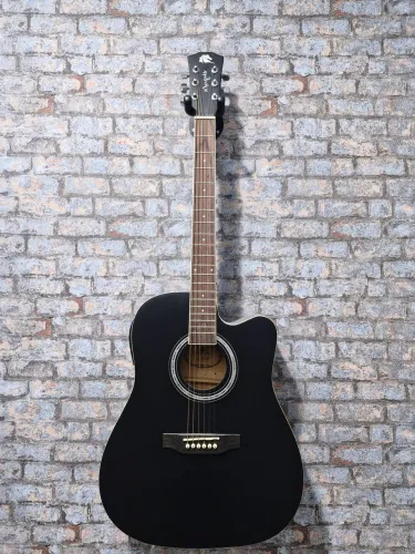 Preço de Black Friday Violão Acústico Preto - Perfeito para Músic os