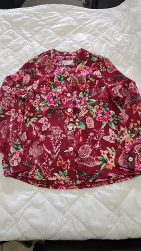 Camisa Infantil Floral Alakazoo! 4 anos