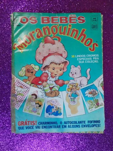 Livro Os Bebês Moranguinhos -Ano 1987
