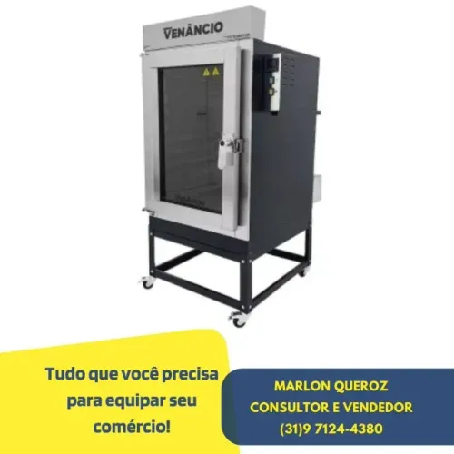 Forno 8  Esteiras Turbo Elétrico Venâncio 127-220v