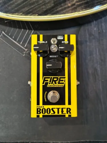 Pedal Booster de guitarra Fire