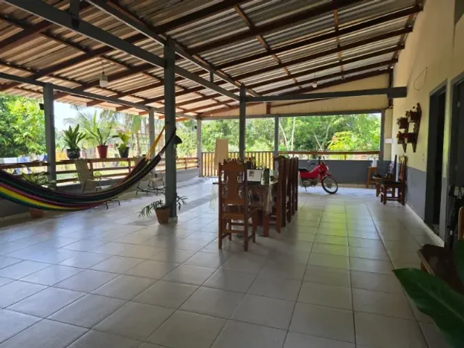 SITIO NO RIO PRETO DA EVA-CASA COM TUDO DENTRO