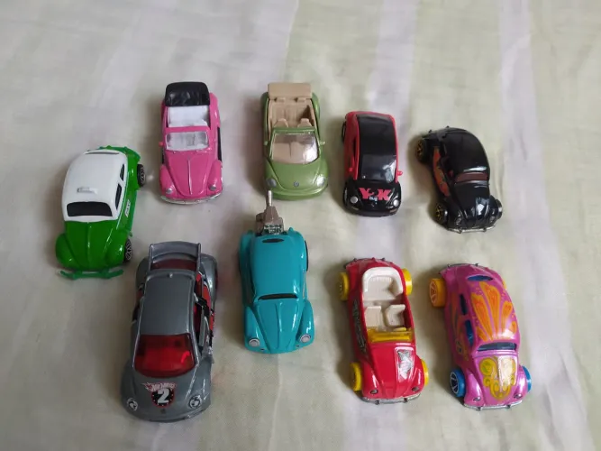 Hot Wheels/Matchbox/Johnny Ligtining Fusca lote