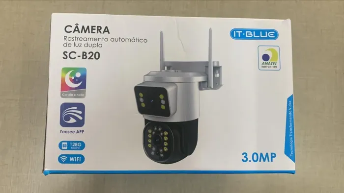 Câmera de Segurança IP Externa