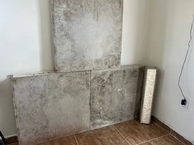 Placas de concreto para construção muros Premoldados