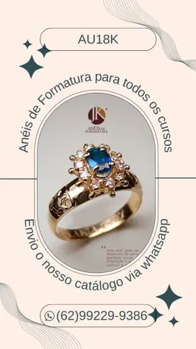 Anéis de Formatura Personalizado