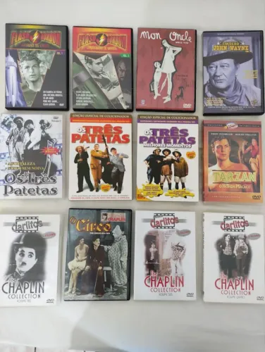 Lote com 12 Dvds Clássicos