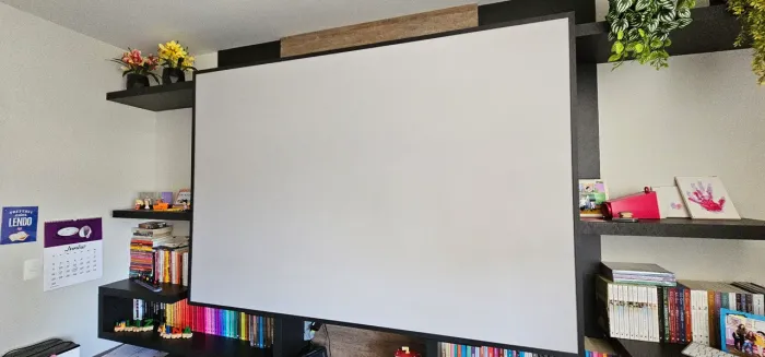 Tela de Projeção para Home Theater