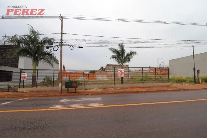 Terreno para alugar na Av Saul Elkind na região norte de Londrina