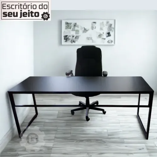 Escrivaninha 1,80m NOVA Mesa Multiuso Computador Gamer Notebook Home Office Escritório