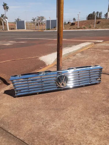 Grade Cromada VW Gol Quadrado