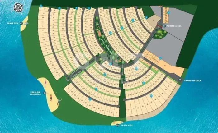 Terreno Em Condomínio - Cássia - Enseada Belvedere