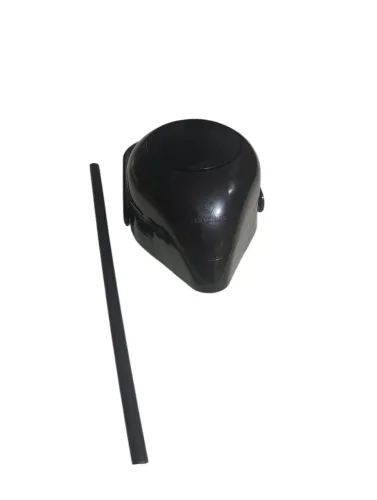 Tampa válvula garrafa térmica termolar preta 