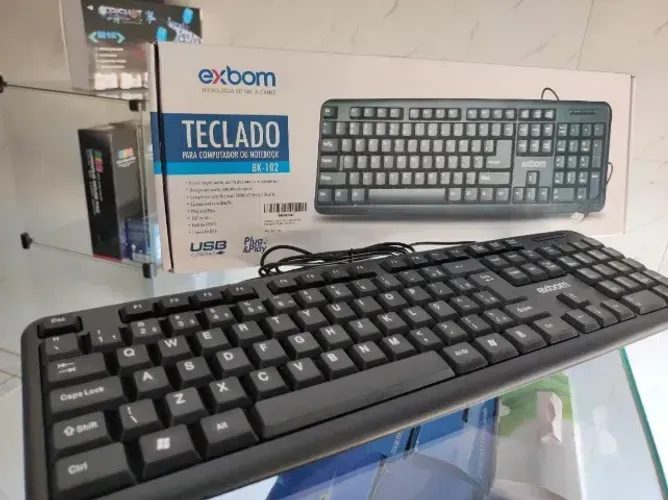 Teclados Básicos para PC - Novos
