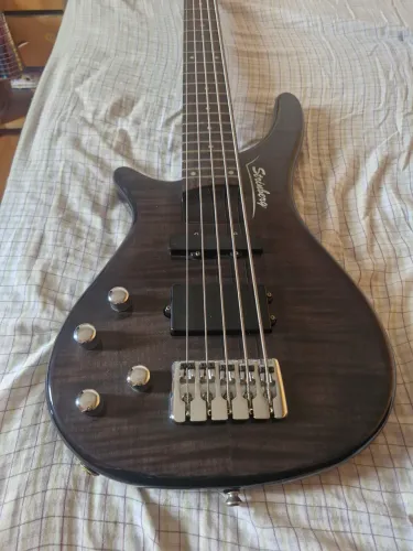 BAIXO STRINGBERG 5 CORDAS ATIVO CLB25a CANHOTO