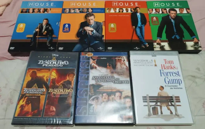 Dvds Dr house e filmes