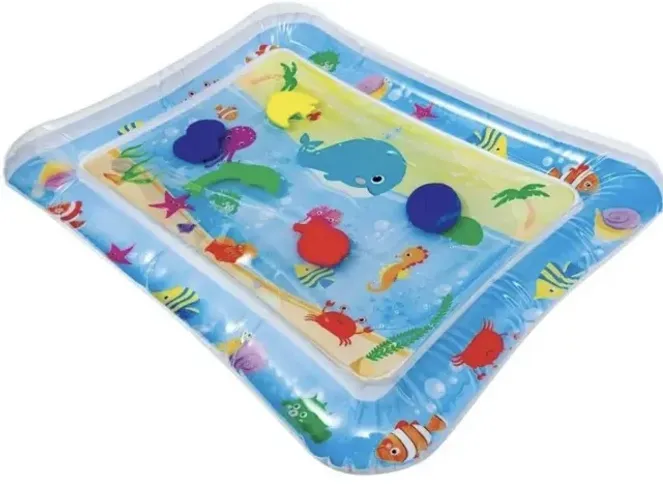 tapete de água inflável infantil sensorial interativo