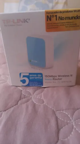 Repetidor de sinal TP-link WR702N usado.