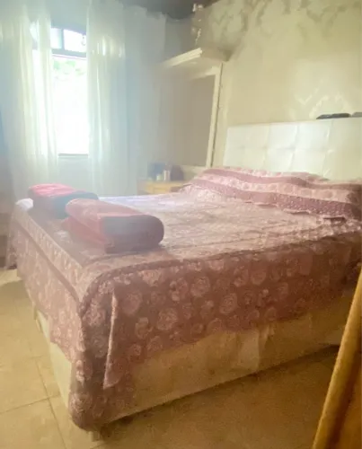 Cama baú com colchão king size completa