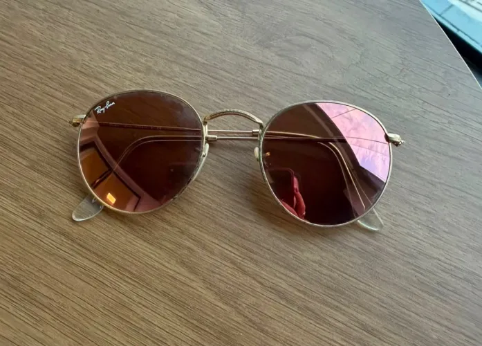Oculos Rayban Hexagonal Flat Lenses