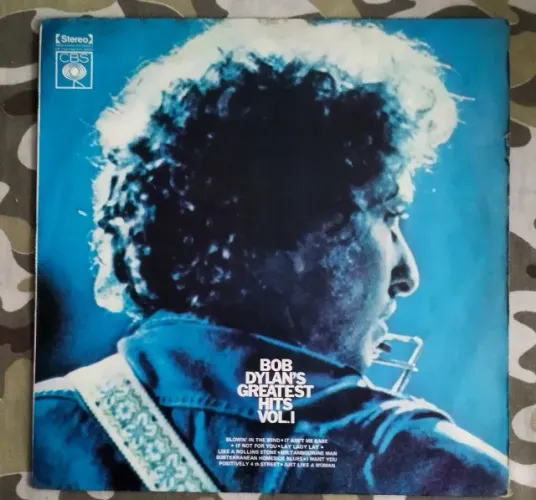 Vinil LP Bob Dylan - Bob Dylan's Greatest Hits Vol 1 (1977) Folk Rock / Classic Rock