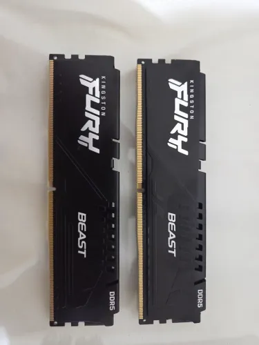 Memória ram 16gb(2x8) ddr5 Kingston 