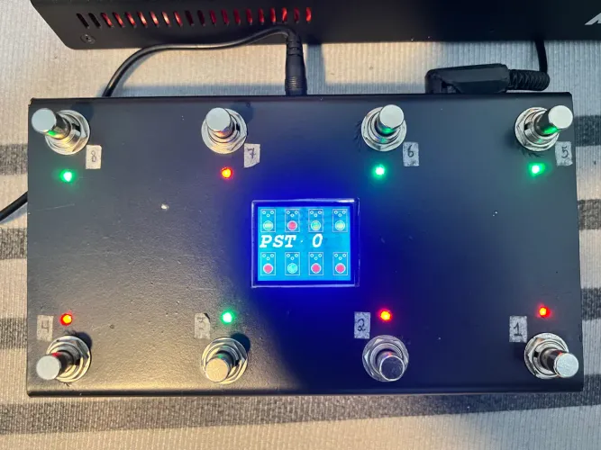 Controlador W&R p/ pedaleira HEADRUS mx5