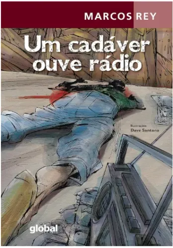 Livro Um Cadaver ouve Rádio