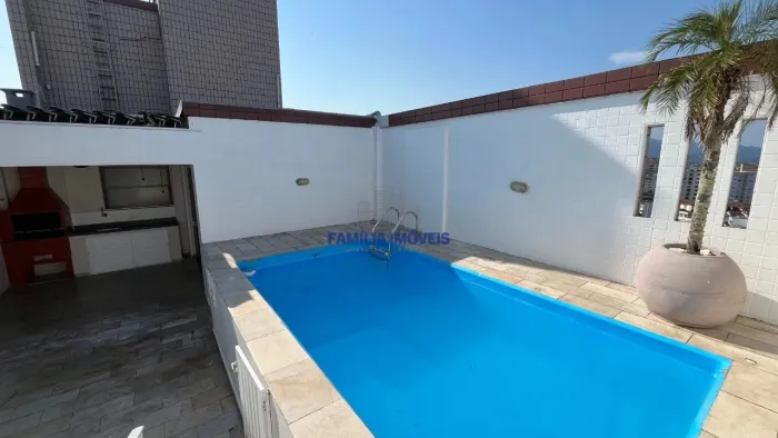 Cobertura à venda 3 quartos 1 suíte lazer Embaré Santos/SP