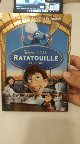 Disney Pixar Ratatouille DVD edição colecionador c box