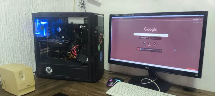 PC Gamer i5-4570 + GTX 1050TI 4GB + 8GB RAM + SSD 480GB + Monitor LG + Teclado+Mause Gamer