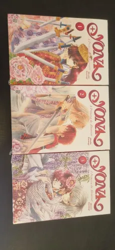 Mangá Yona: A Princesa do Alvorecer, vols. 1 ao 3