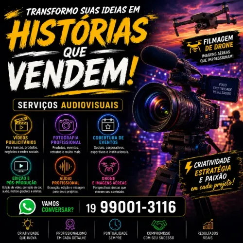 ? SERVIÇOS AUDIOVISUAIS PROFISSIONAIS