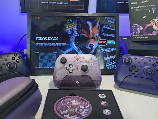 8bitdo ultimate 2c honkai wireless halleffect com dock novo lacrado 