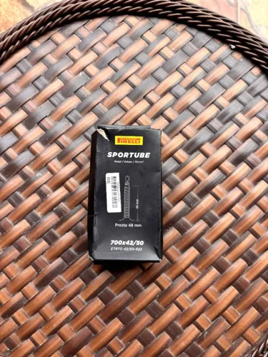 Câmara de Ar Pirelli Sportube 700x42/50 Presta 48mm - Gravel
