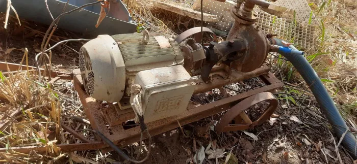 Motor weg 10cv com bomba