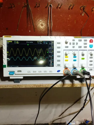 osciloscopio fnirsi 1014d 2 canais 100mhz praticamento novo