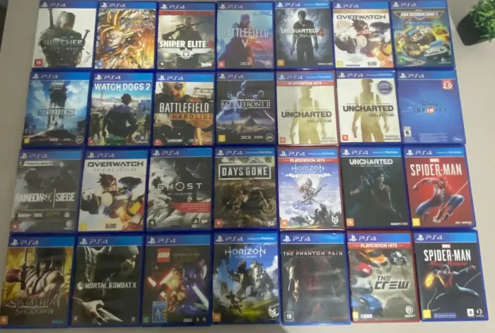 Vendo Pack de jogos de PS4 (Originais)